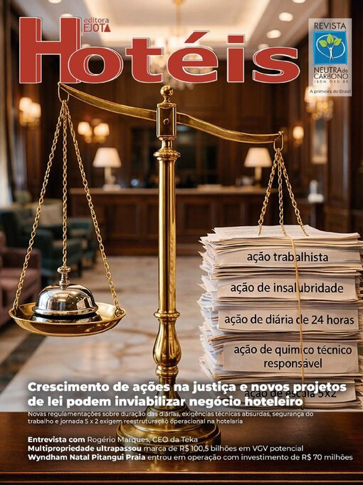Cover image for Revista Hóteis